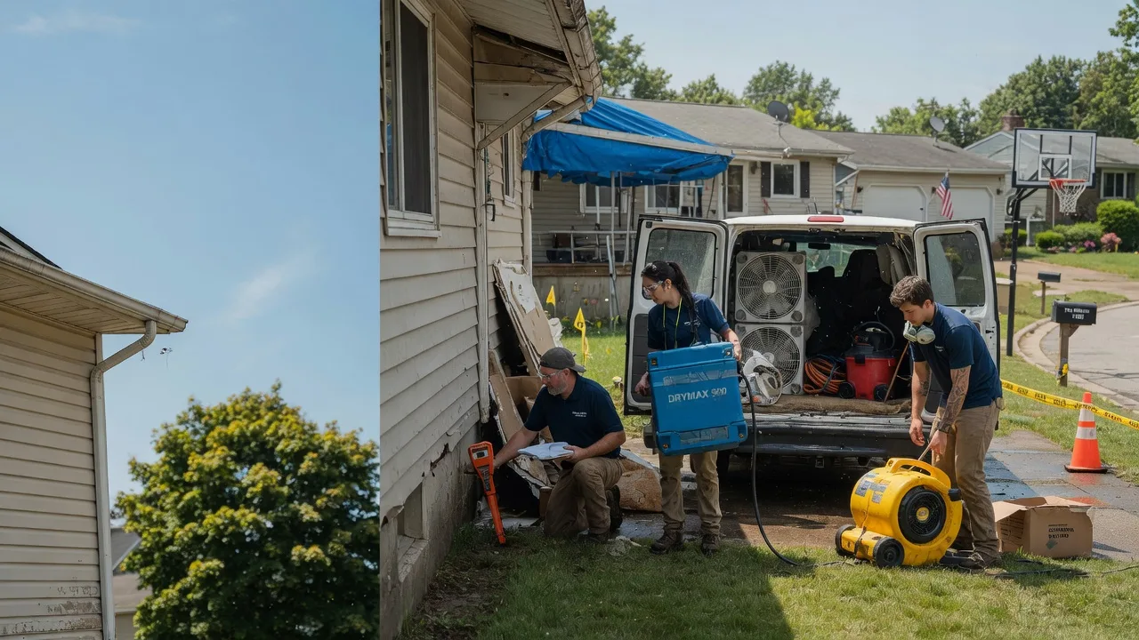Ceiling Leak Cleanup in Walkersville, MD near me